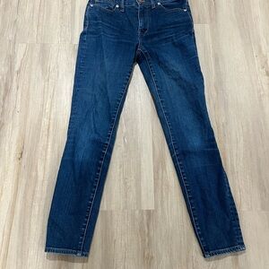 Madewell High Riser Skinny Jeans